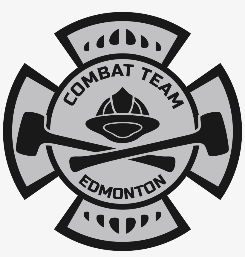 Edmonton Fire Fighter Combat Team Logo Png Transparent - Combat Logo Vector, transparent png