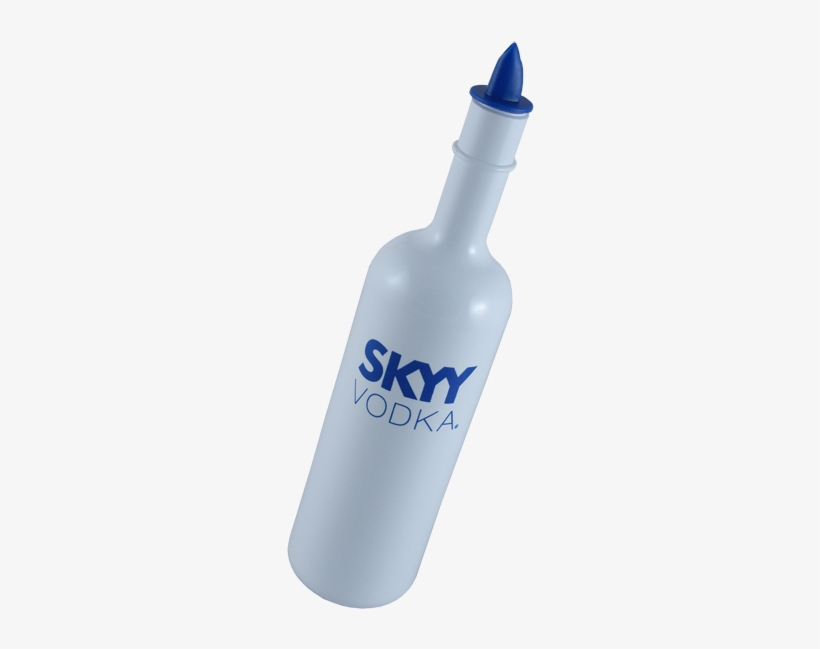 750ml Skyy Vodka Flair Bottle - Skyy Vodka Flair Bottle, transparent png