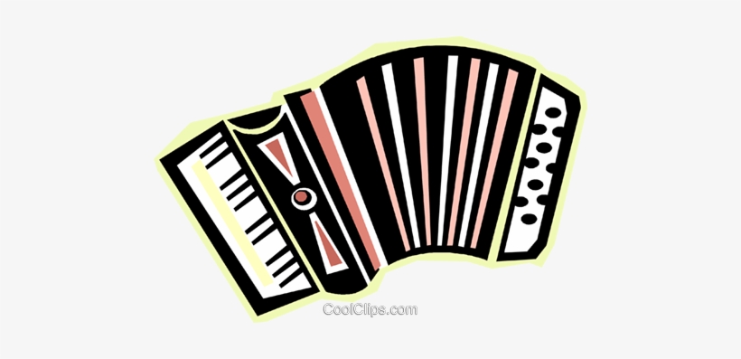 Accordion Royalty Free Vector Clip Art Illustration - Transparent Accordion Clipart, transparent png