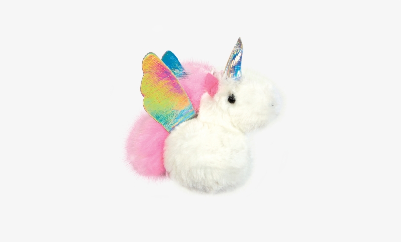 Picture Of Unicorn Furry Pom-pom Clip - Unicorn, transparent png