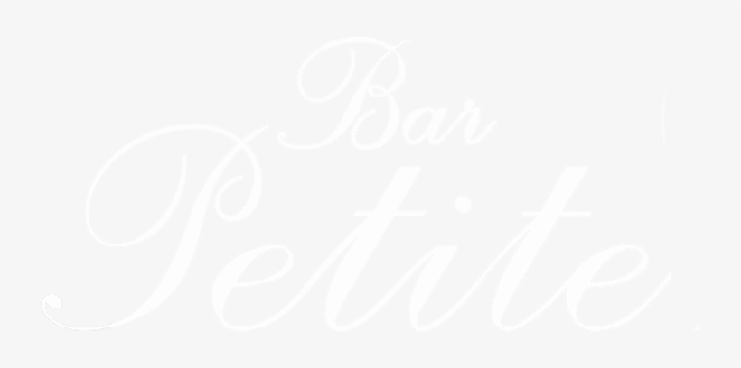 Bar Petite Logo Transparent No Glass Copy - Bar Petite, transparent png