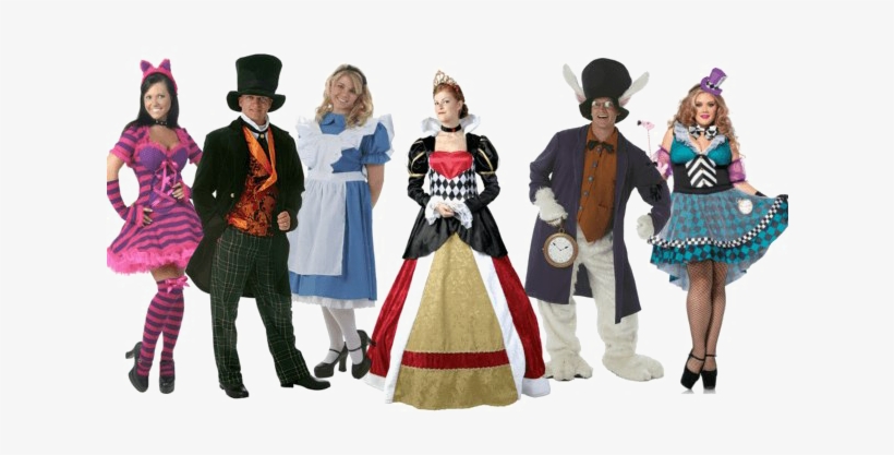 Halloween Costume Png Transparent Background - Alice In Wonderland All Costumes, transparent png