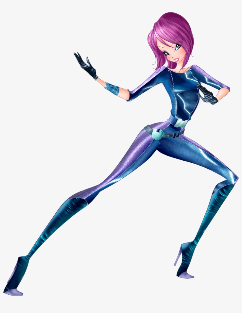 World Of Winx Tecna In Spy Outfit Png Picture - World Of Winx Spies, transparent png