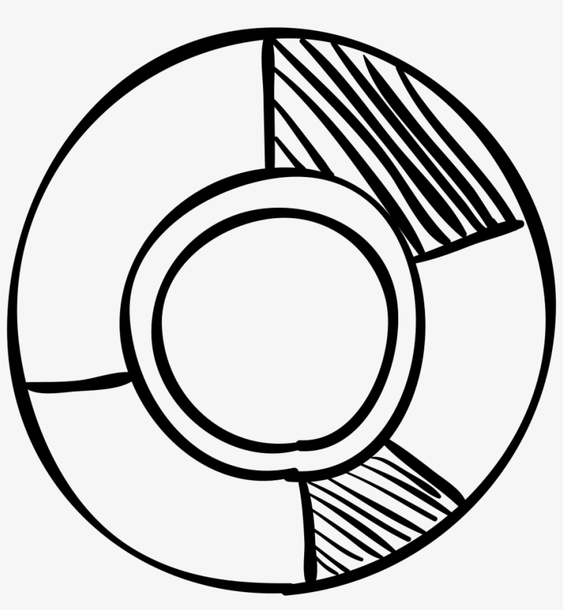 Lifesaver Sketch - - Clipart Black And White Life Saver, transparent png