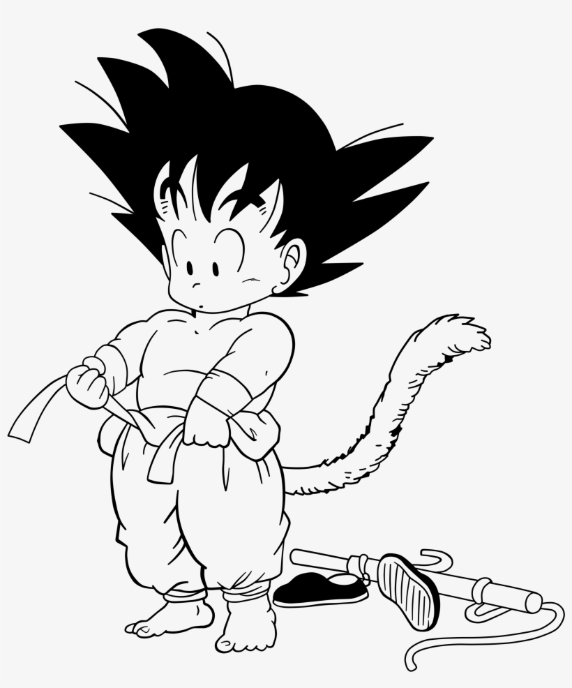 3a - Kid Goku - Dragonball - Dragon Ball Manga Png, transparent png