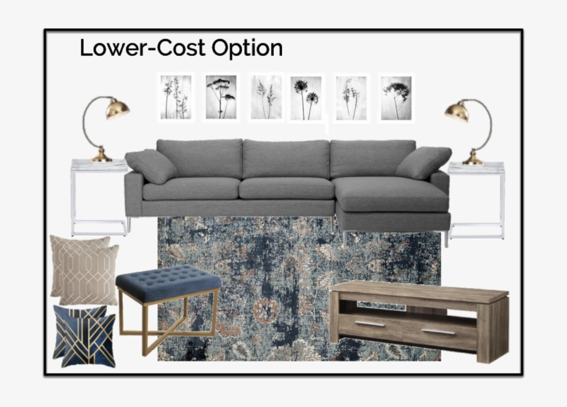 Lower-cost Living Room Total - Bloomsbury Market Randolph Tibetan Blue Area Rug, transparent png