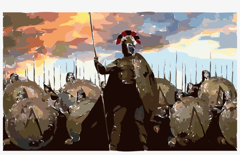 Big Image - Battle Of Thermopylae, transparent png