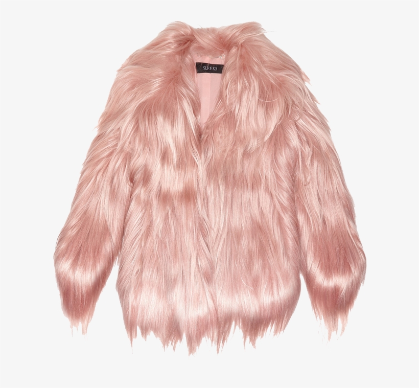 Fur Coat Png Background Image - Pink Fur Coat Transparent, transparent png