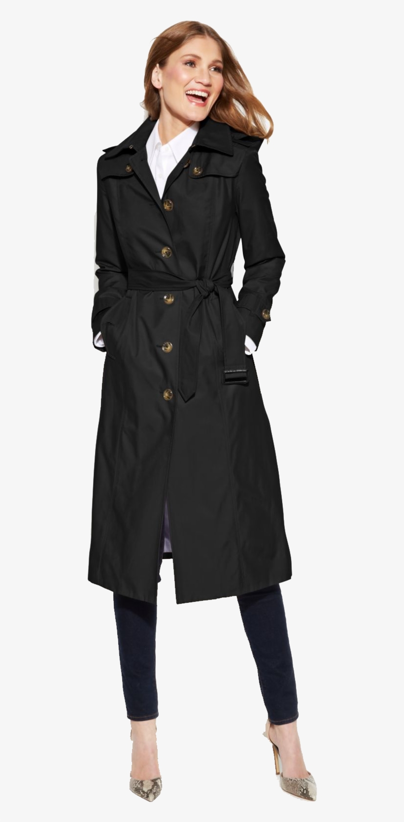 Trench Coat Png Image File - Pitkä Bomber Takki Naiset, transparent png