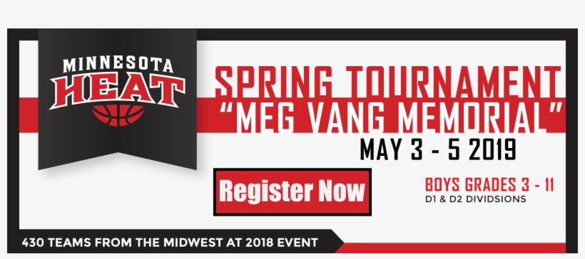 Meg Vang Tournament Flyer Png Heat Tournament - Minnesota, transparent png