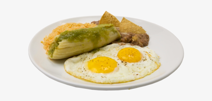 Tamale Combination - Tamales And Fried Egg, transparent png
