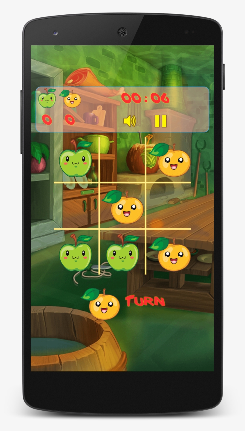 Fruits - Tic Tac Toe, transparent png