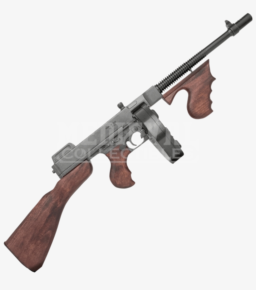 Tommy Gun Png - Thompson Submachine Gun, transparent png