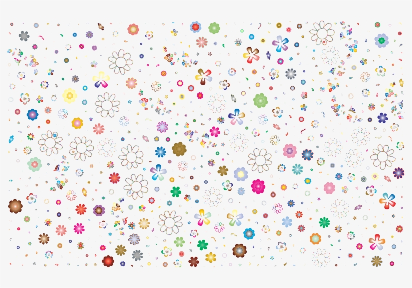 Medium Image - Flowers Confetti Png, transparent png