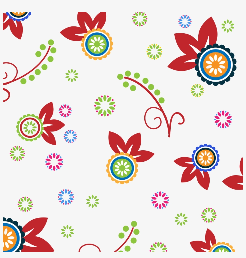This Free Icons Png Design Of Colorful Floral Pattern, transparent png
