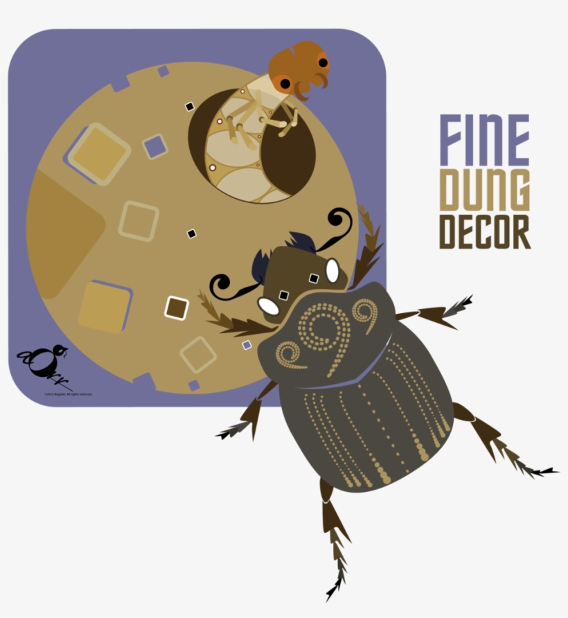 Dung Beatle-08 - Logic Greeting Cards (pk Of 10), transparent png