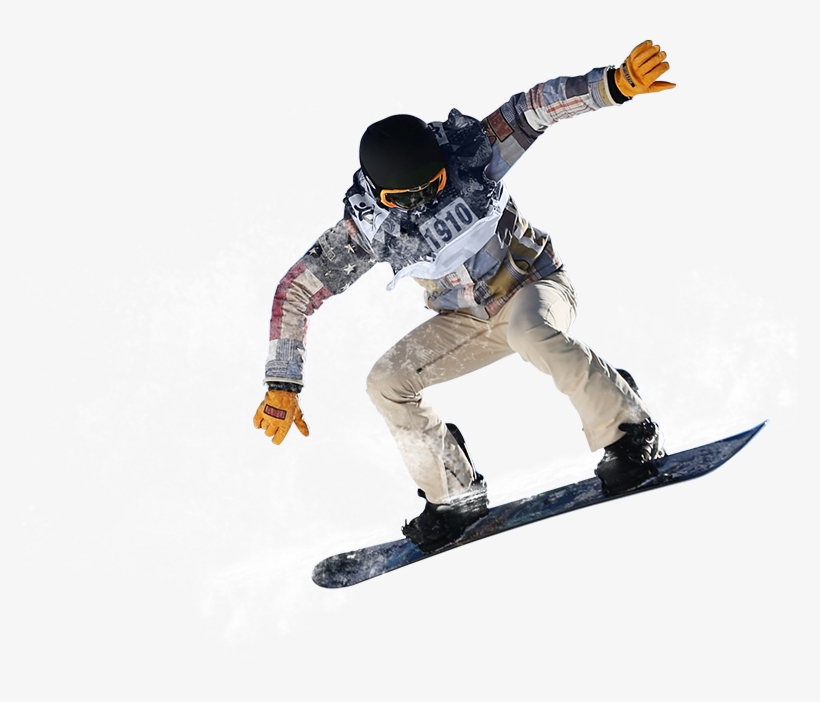 Snowboarding Jumping Png Clipart - Snowboarder Png, transparent png