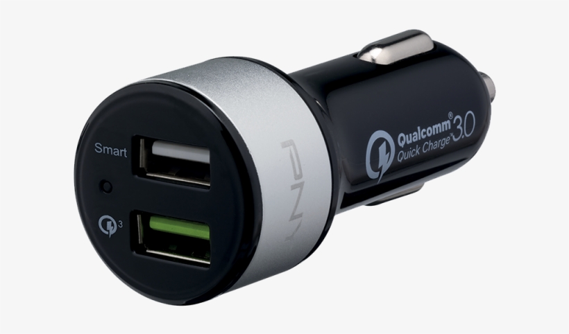 /data/products/article Large/949 20170810152906 - Pny Quick Charge 3.0 Car Charger Power Adapter - Car, transparent png