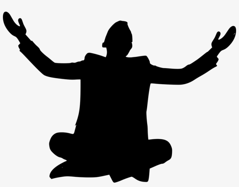 Silhouette, Belief, Pray, Hope, Believe, People - Freedom, transparent png