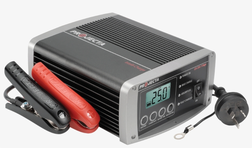 12v Automatic 25a 7 Stage Battery Charger, transparent png