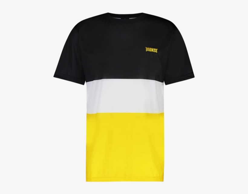 Moksi Black And Yellow Tee - Barong Family, transparent png