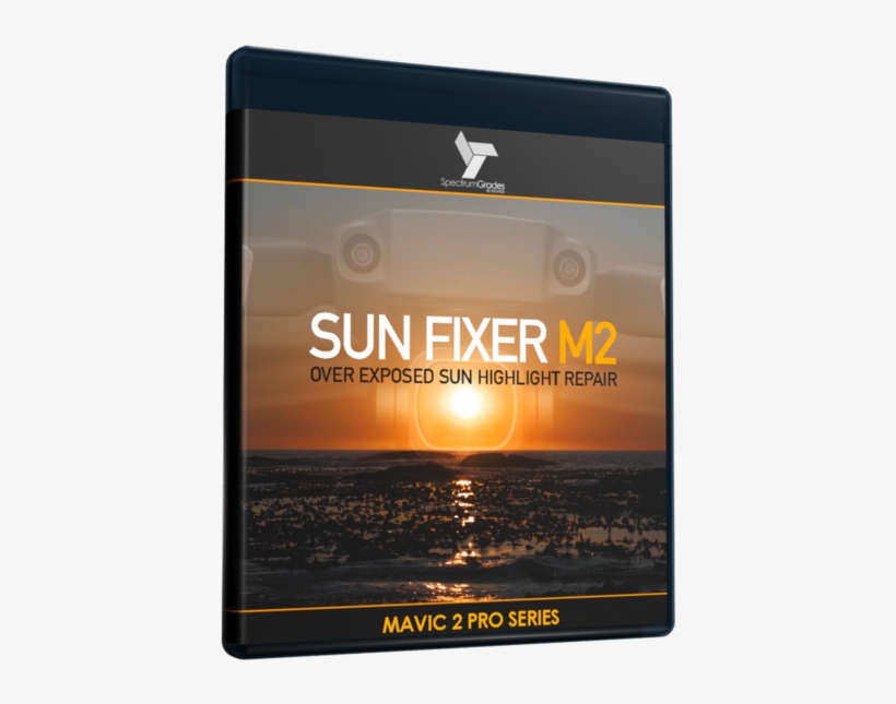 Sun Fixer M2 - Dji Mavic 2 Pro, transparent png