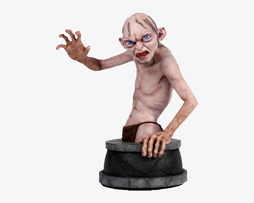 Gollum Mini Bust - Gentle Giant Studios The Hobbit: Gollum Mini-bust, transparent png