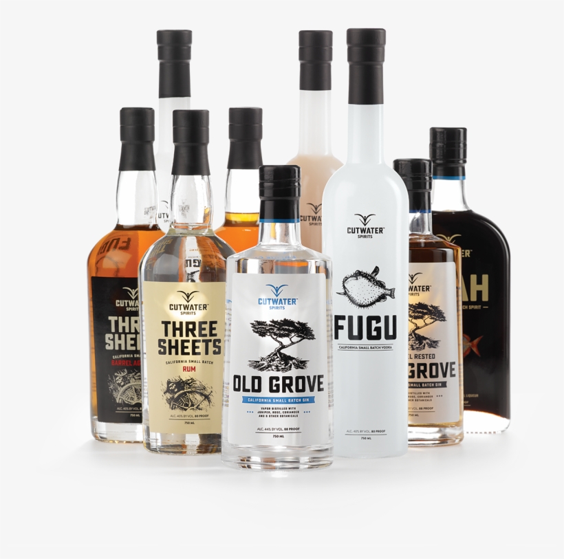 Png - 1 - 4 Mib - Cutwater Spirits Fugu Horchata Small Batch Vodka 750ml, transparent png