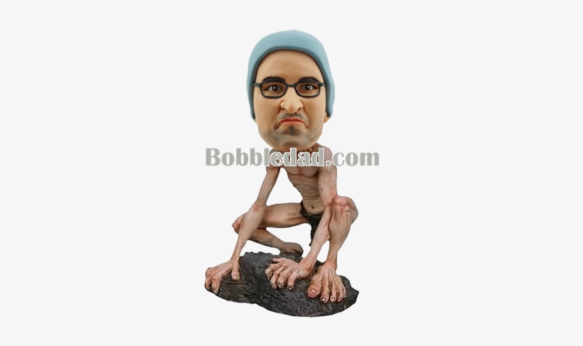 Gollum Style - Lord Of The Rings - Gollum - Head Knocker, transparent png