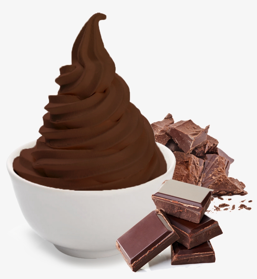 Frozen Yogurt - Ps-chocolatetemptation - Chocolate Brown Cow Yogurt, transparent png