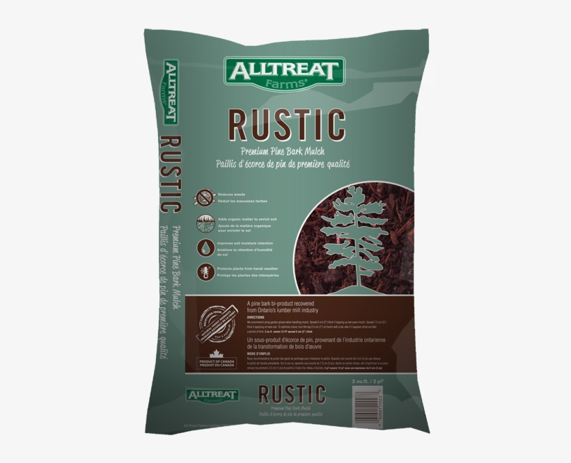 All Treat Rustic Premium Pine Bark Mulch Is Made From - Product, transparent png