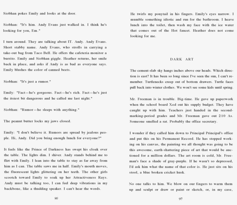 Siobhan Pokes Emily And Looks At The Door - Ponytail, transparent png