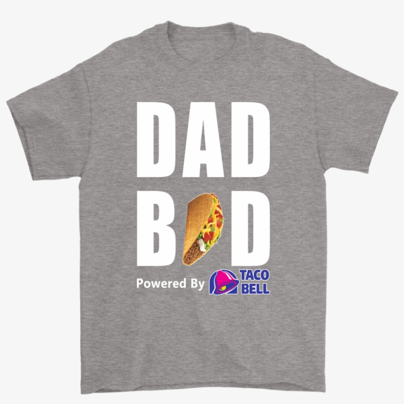 Dad Bod Powered By Taco Bell Shirts - Fortnite Solo Vs Squad Png, transparent png