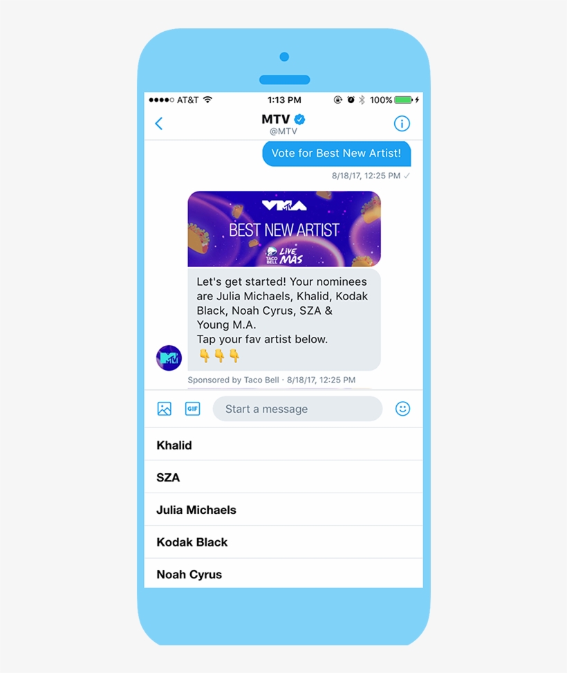 Create A Scalable Experience - Taco Bell Chat Bot, transparent png