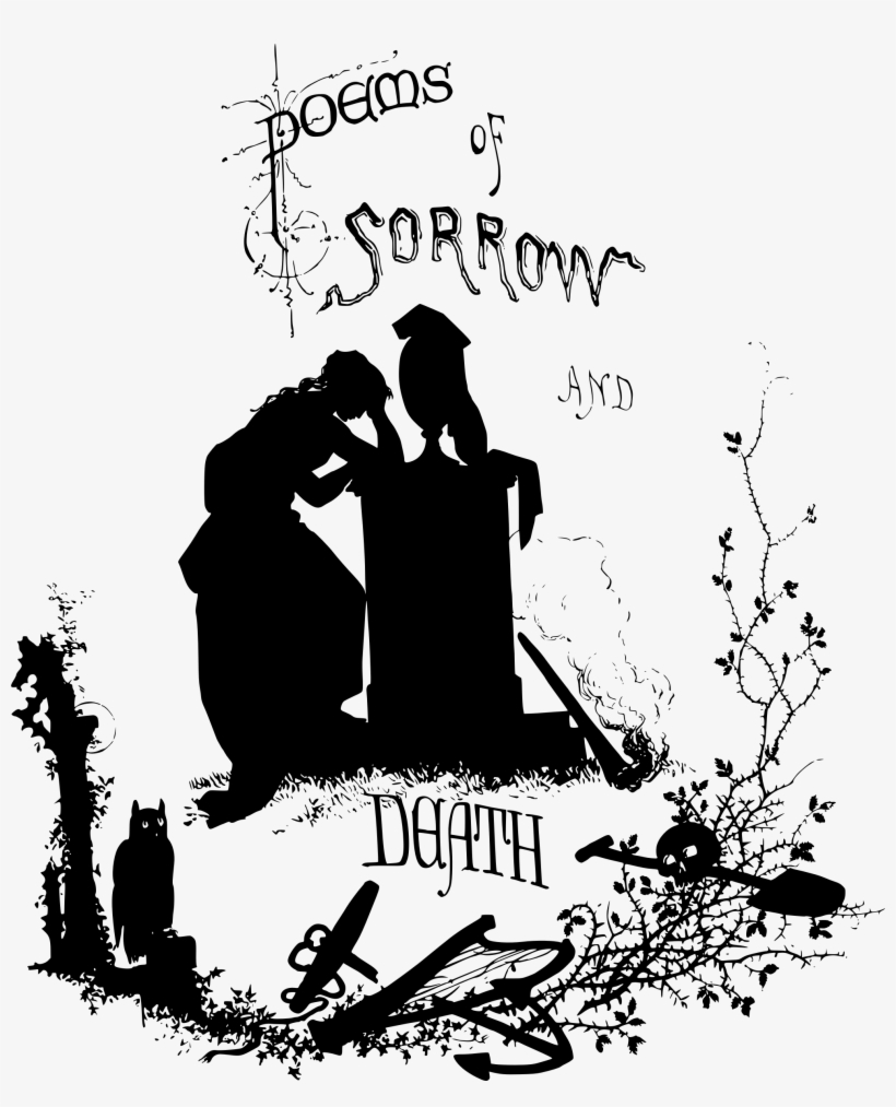 Graphic Transparent Library Poems Of Sorrow And Death - Vector Frame Skull Png, transparent png