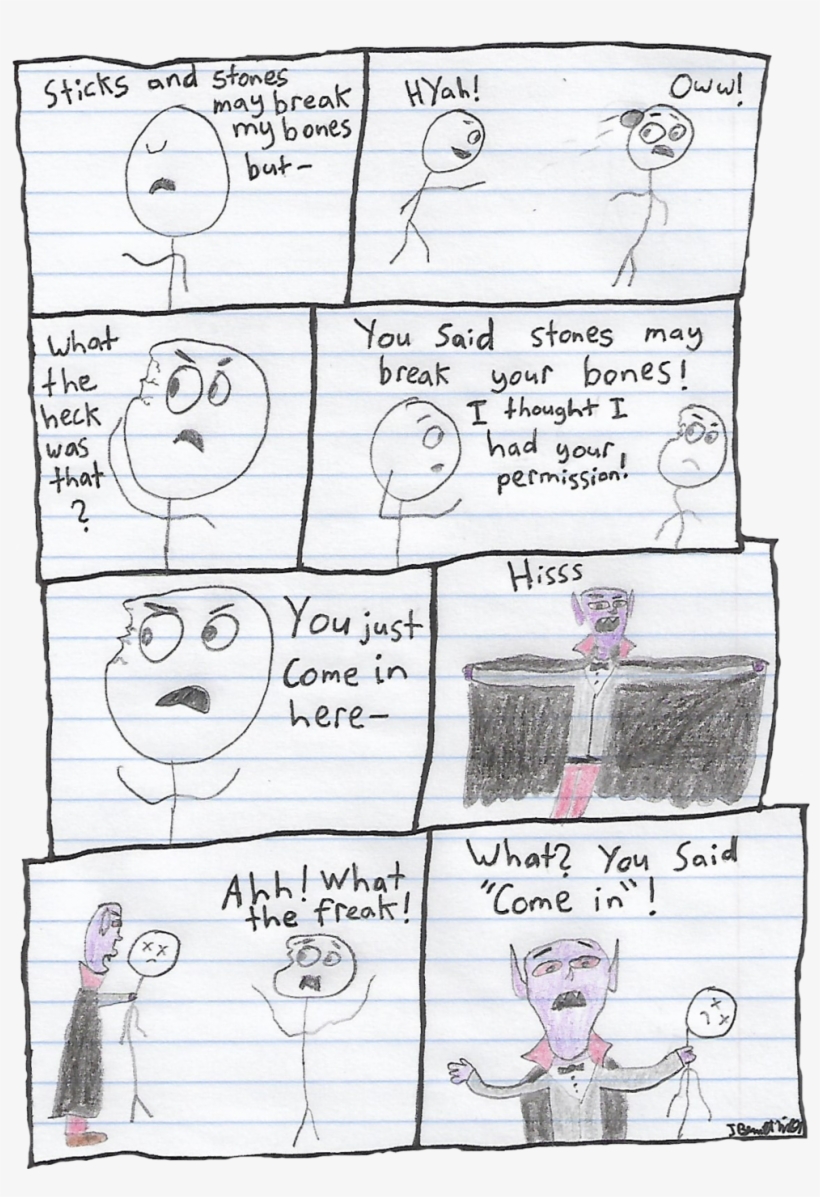 Comic 52- Stakes And Stones - Sketch, transparent png