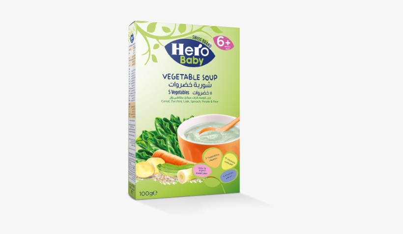 Vegetable Soup Buy Online - Hero Baby Mi Primera Galleta Sin Gluten Bolsa 180 Gr, transparent png