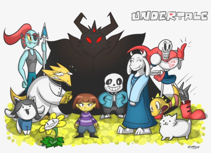 Coa Undertale T-shirt Cartoon Mammal Vertebrate Fictional - Undertale Cast Fan Art, transparent png