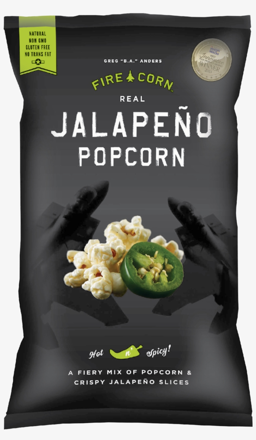 Fire Corn Popcorn, Real Jalapeno 4 Oz 1600x1600 PNG Download PNGkit