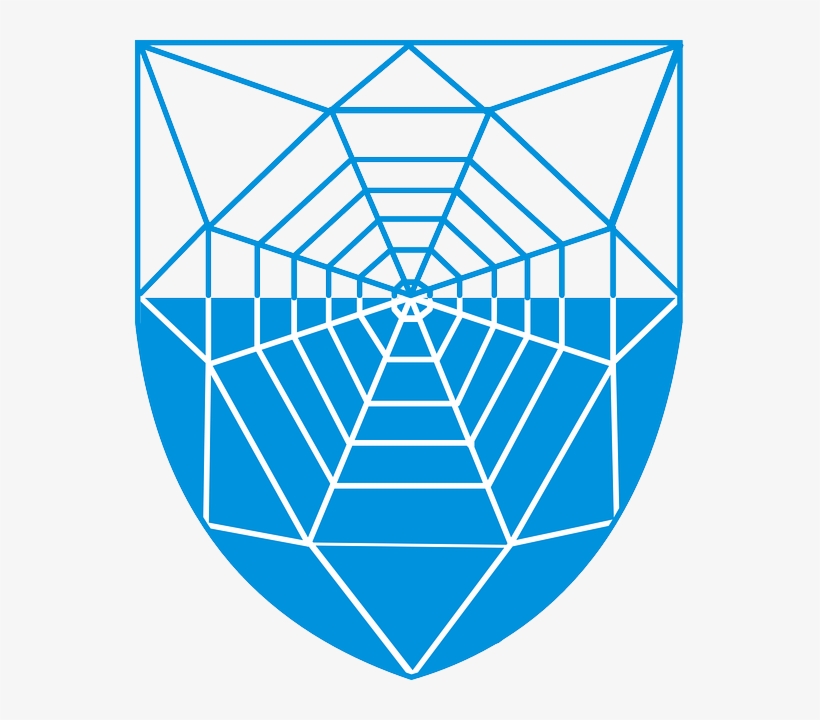 Blue, Spider, Web, Coat, Arms - Reykjavík Coat Of Arms, transparent png