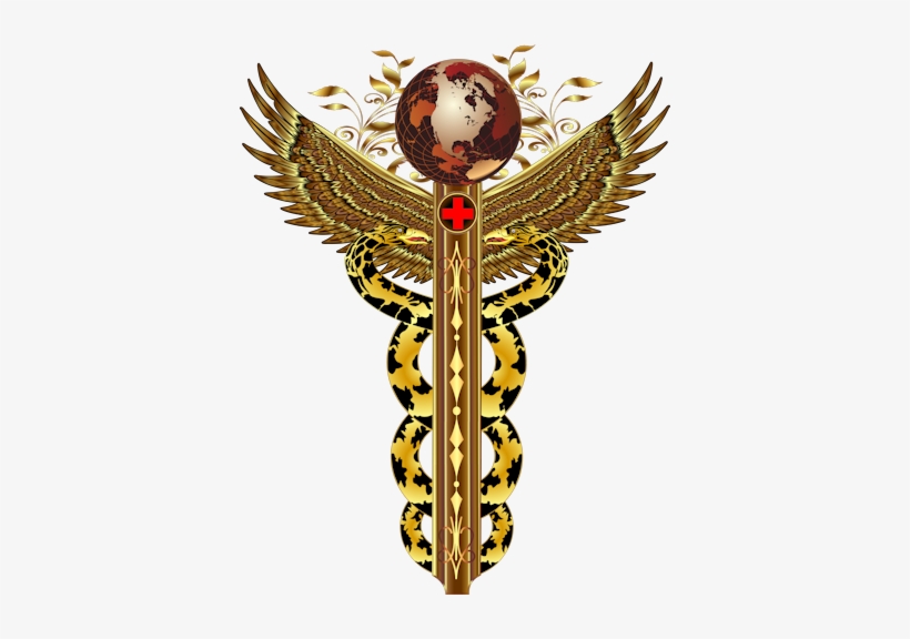 Caduceus Png Transparent Background - Cafepress Medical Rn 2 Tile Coaster, transparent png