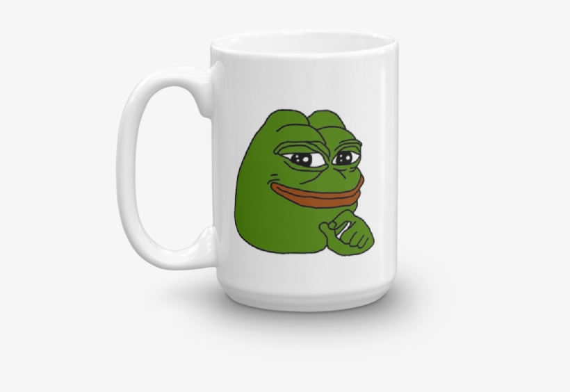 Crying Normie / Smug Pepe Mug - Pepe The Frog Coloring Book By Tim Ozman 9781540360908, transparent png