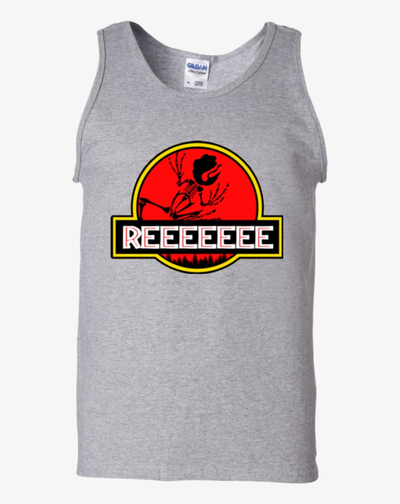 Jurassic Pepe Reeeeee Parody Frog Kekistan Tank Top - Kappa Alpha Lettered Tank Top, transparent png