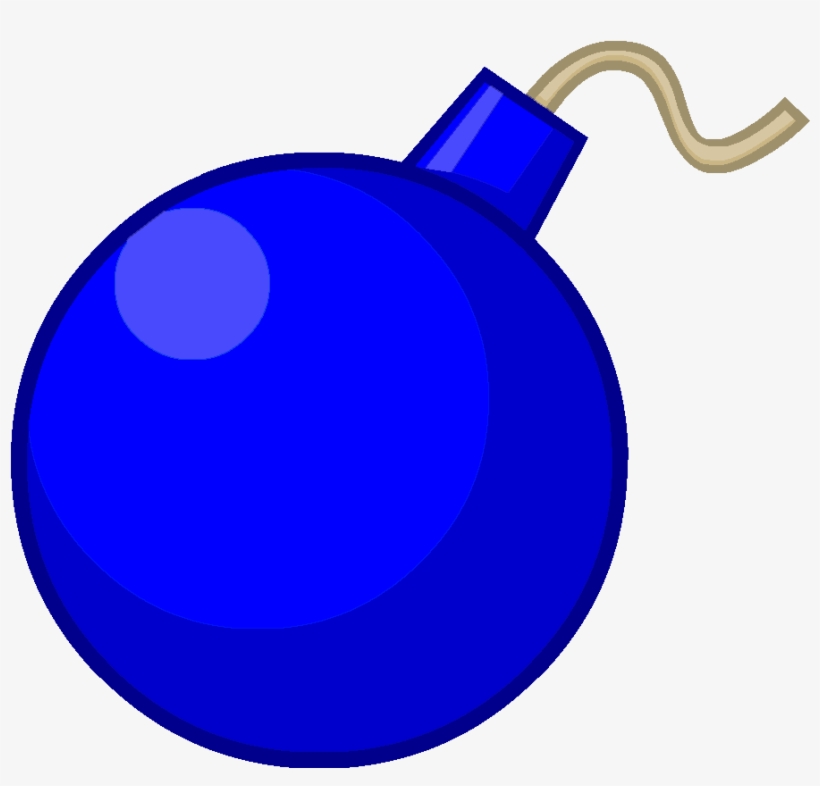 Blue Bomby Icon - Bfdi Tribal, transparent png