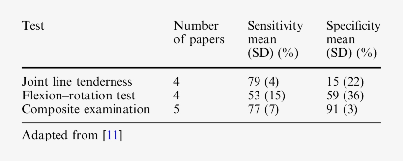 Summary Of Clinical Examination For A Meniscal Tear - Words, transparent png