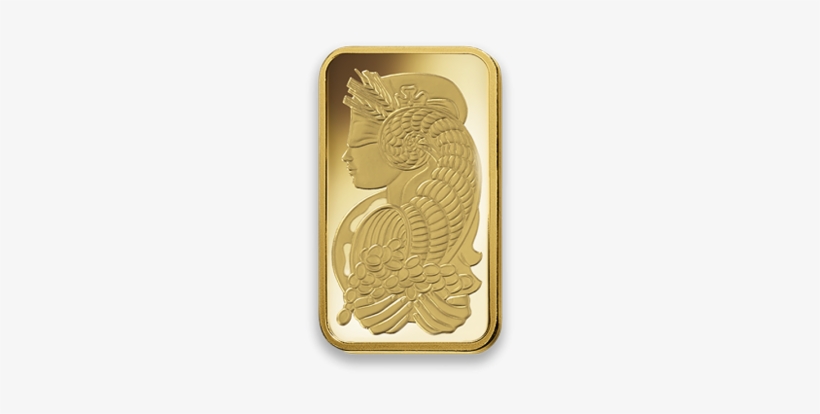 100 Gram Pamp Suisse Fortuna Veriscan Gold Bar, transparent png