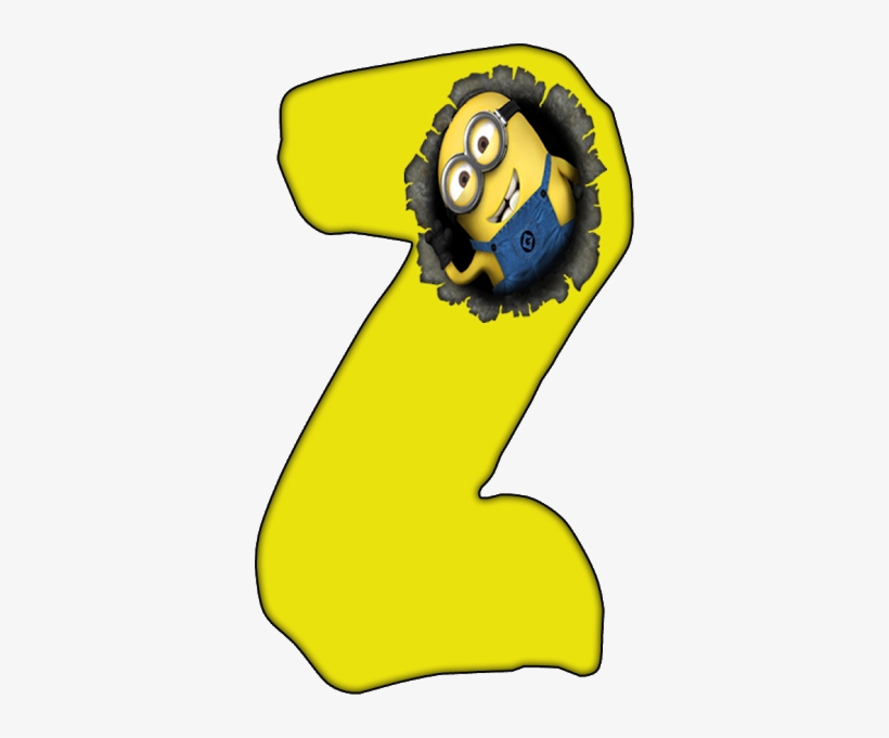 Abecedario Con Minions - 2x Minion Breaking Through Decal Sticker Car Truck, transparent png