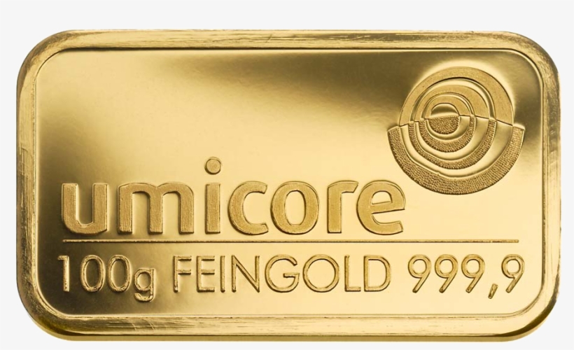 100 Gram - Gold Bar, transparent png