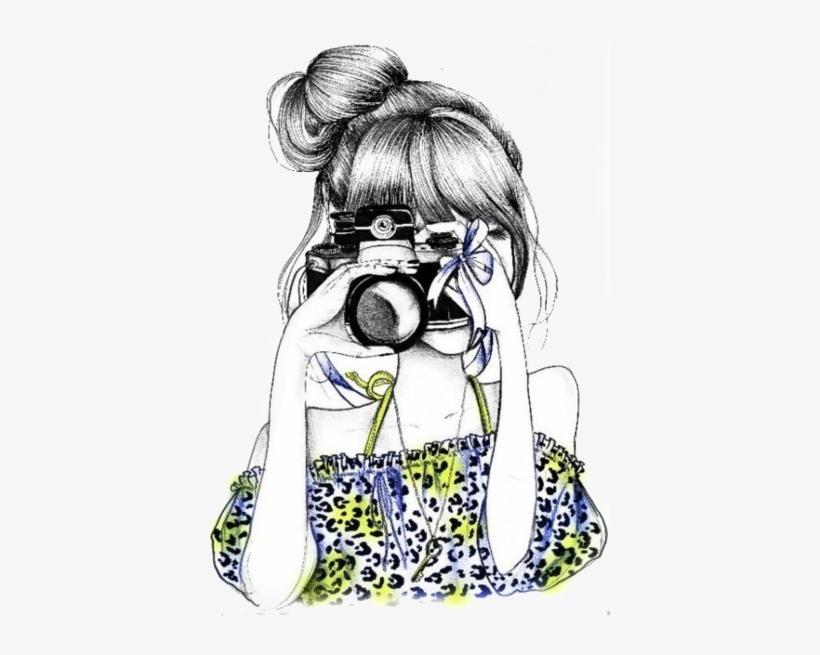 Free Edited Photos Creator - Girl Drawing, transparent png