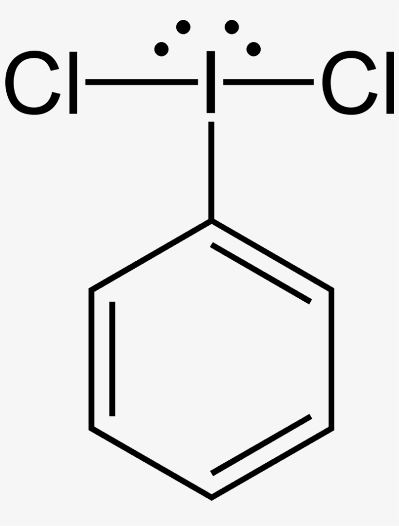 Phicl2 2d Skeletal With Explicit Lone Pairs - N N Dimethyl P Nitrosoaniline, transparent png